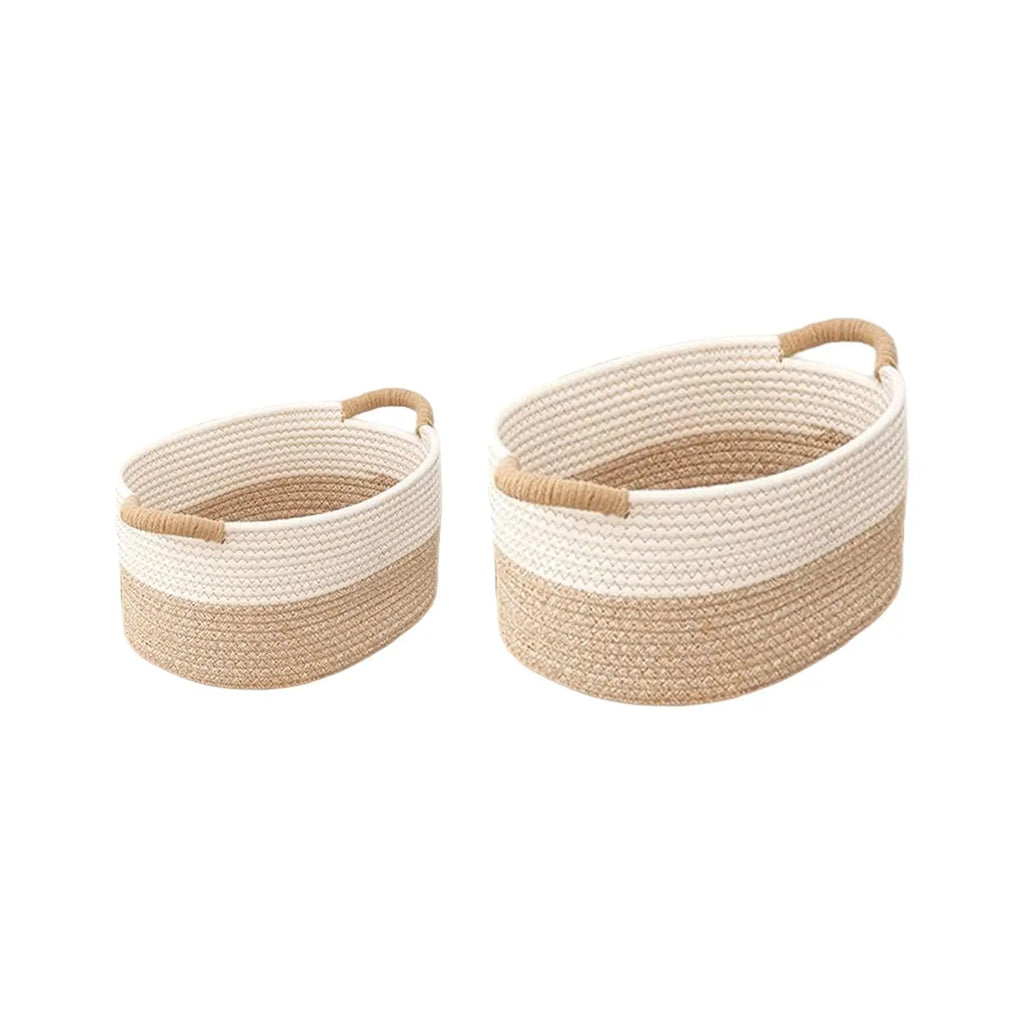 Handled Rope Storage Basket