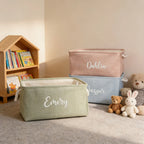 Personalized Embroidered Storage Basket