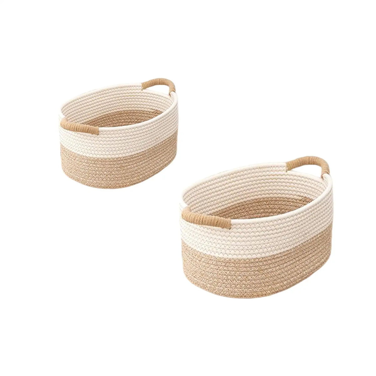 Handled Rope Storage Basket