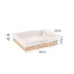 Woven Storage Baskets with Soft Lining