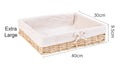 Woven Storage Baskets with Soft Lining