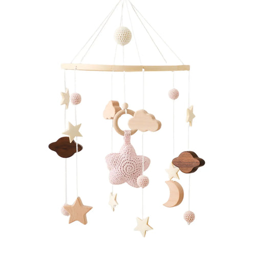 Star, Moon & Cloud Nursery Mobile