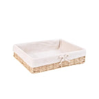 Woven Storage Baskets with Soft Lining